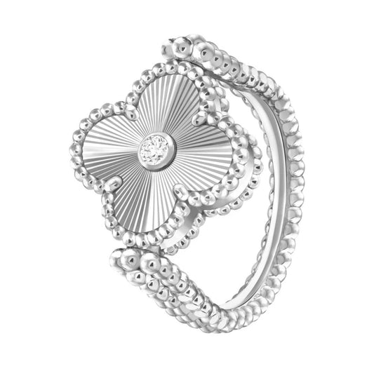 [Regalia Jewelry]CLOVER RIVERSIBLE SLIVER RING