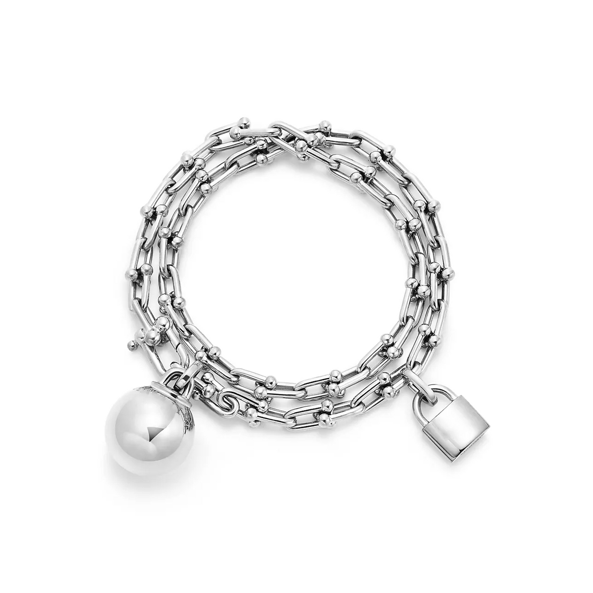 [Regalia Jewels]HARDWEAR SMALL WRAP SILVER BRACELET