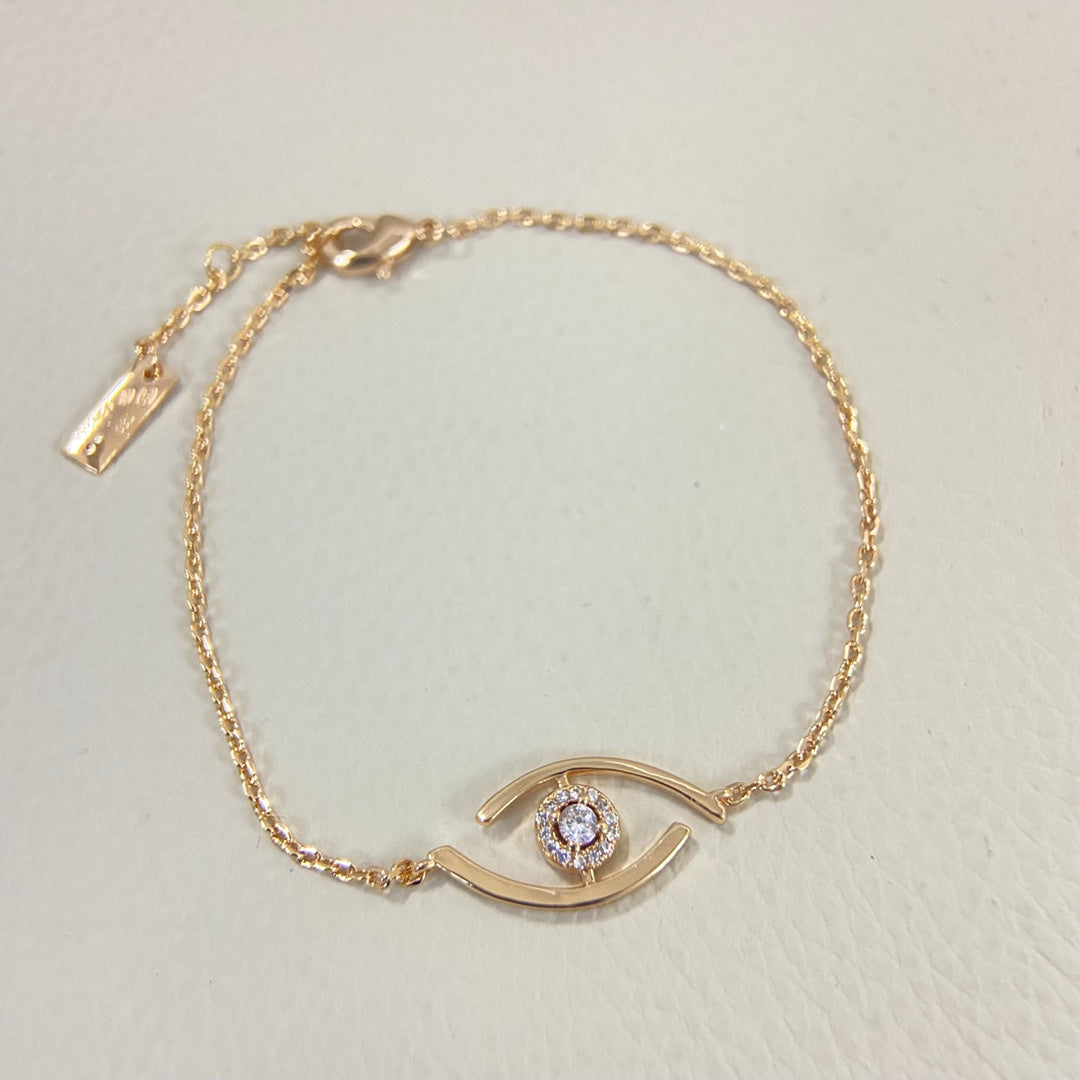 [Regalia  Jewels]Lucky Eye Pave-Set Diamond Bracelet