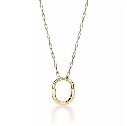 [Regalia Jewels]LOCK NECKLACE GOLD