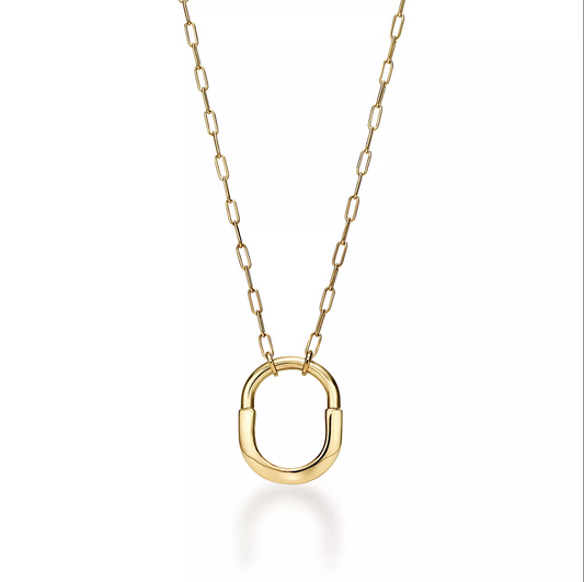[Regalia Jewels]LOCK NECKLACE GOLD