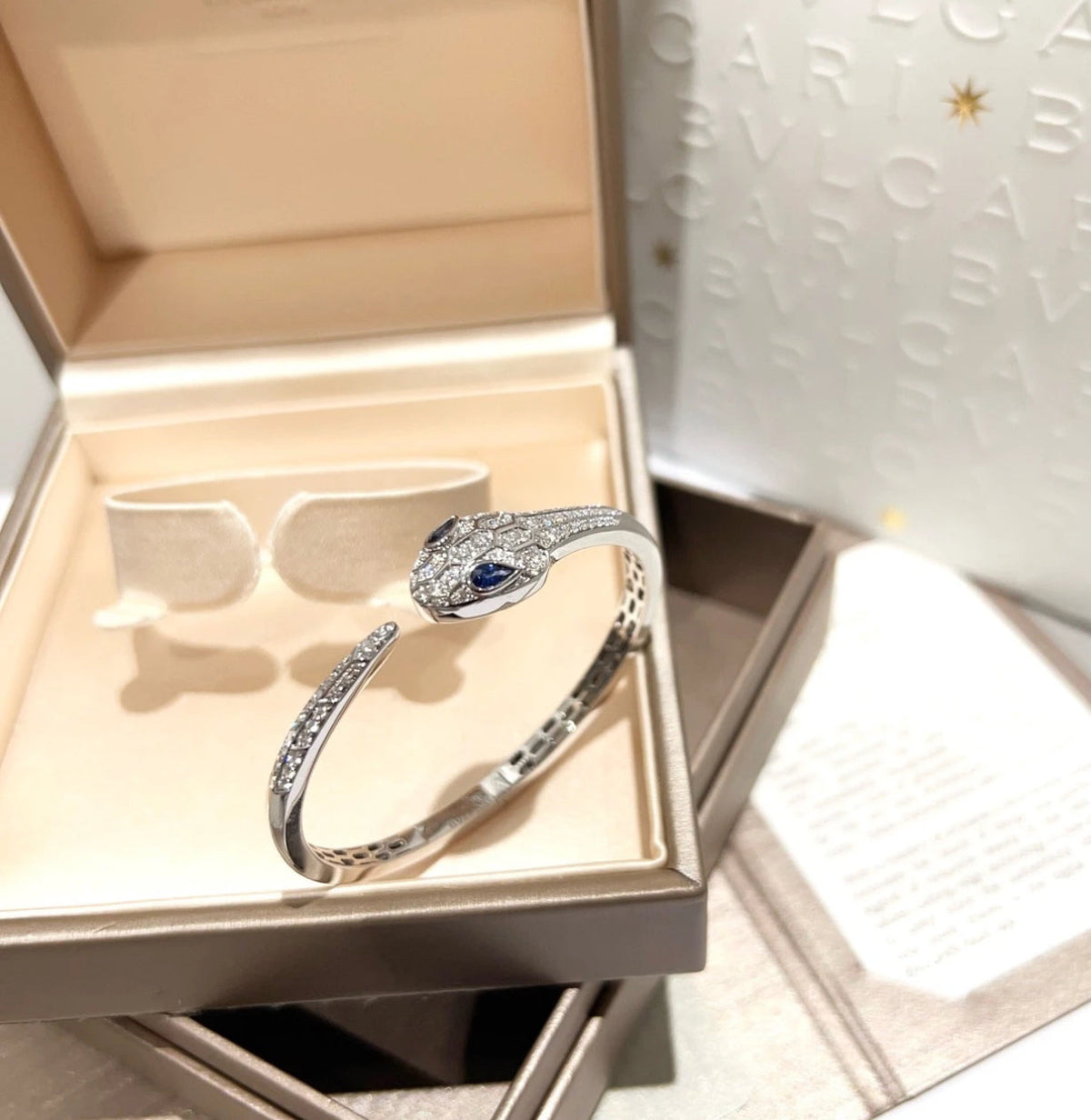 [Regalia Jewelry]HAUTE COUTURE SILVER SERPENTI BRACELET