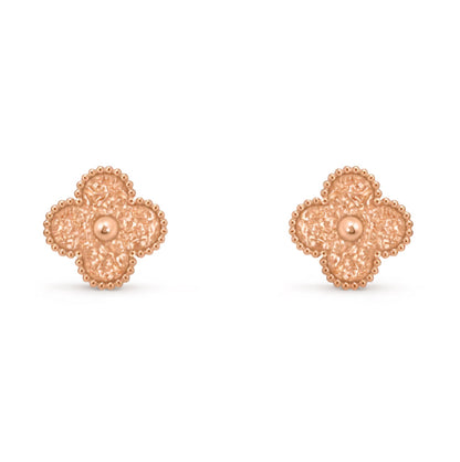 [Regalia Jewelry]CLOVER MEDIUM 1 MOTIFS LAVA EARRINGS
