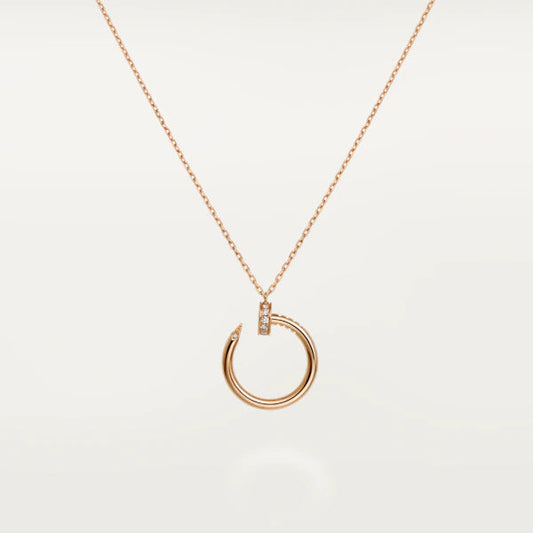 [Regalia Jewelry]JUSTE NECKLACE PINK GOLD