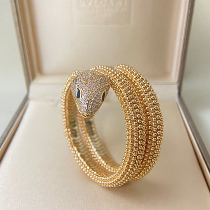 [Regalia Jewelry]HAUTE COUTURE  ROSE GOLD SERPENTI BRACELET