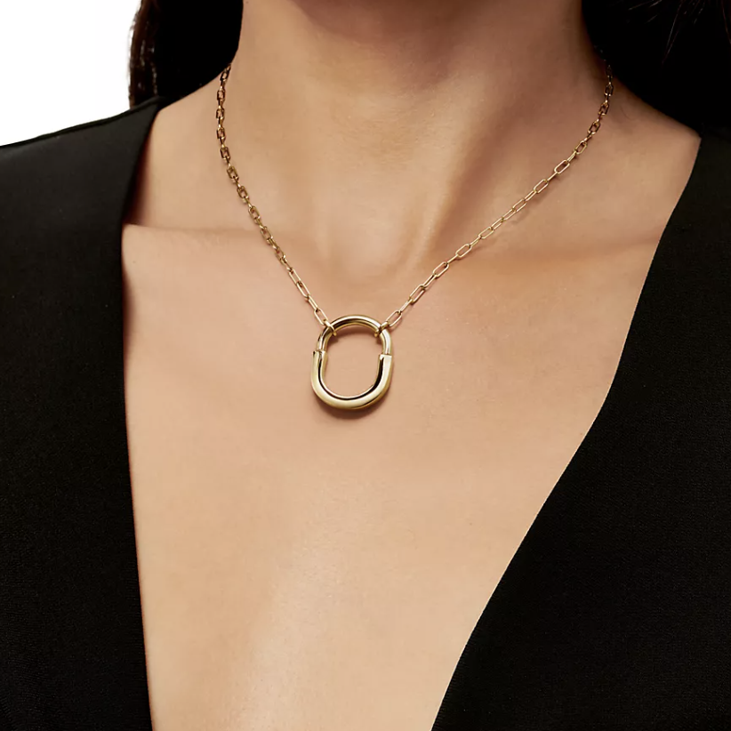 [Regalia Jewels]LOCK NECKLACE GOLD