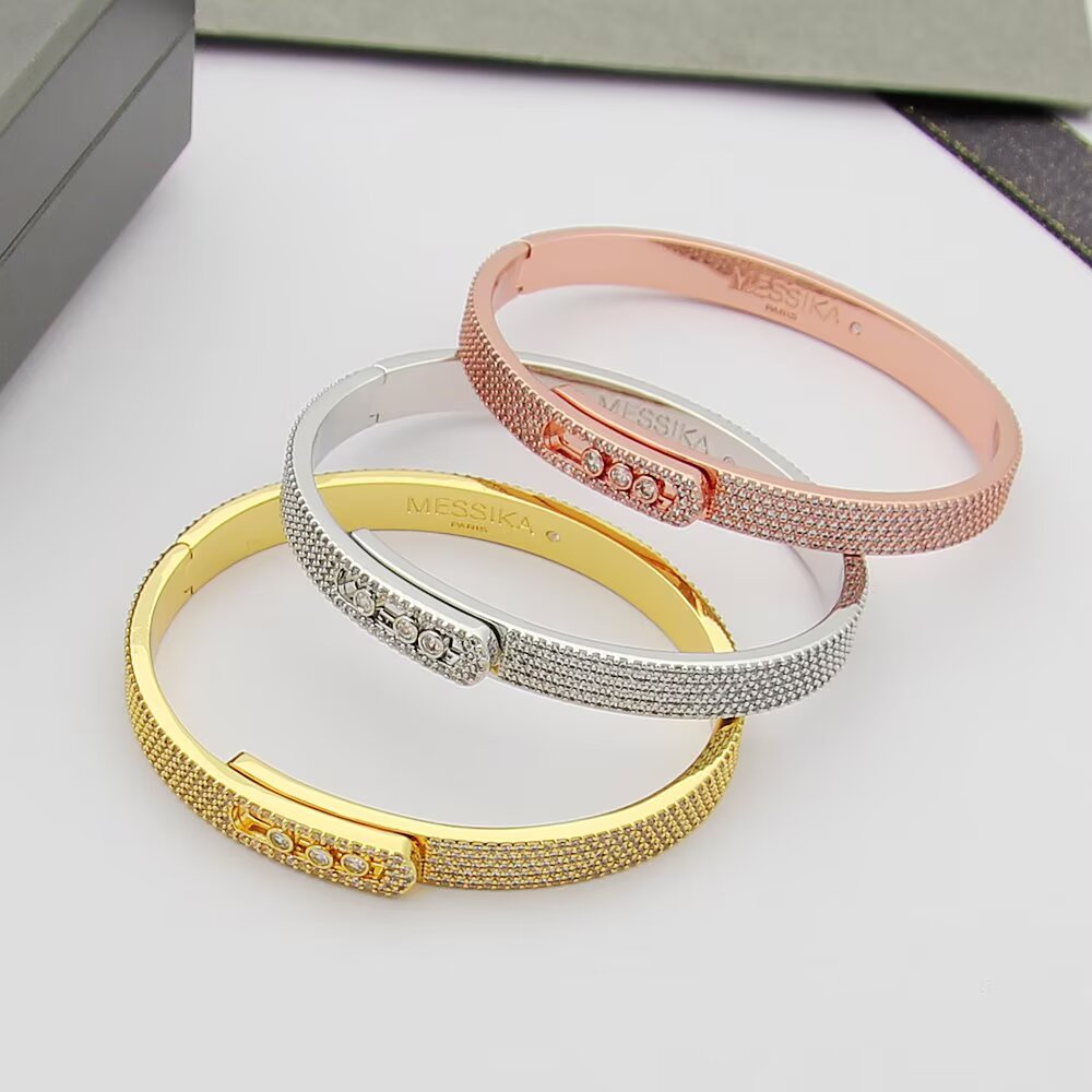 [Regalia  Jewels]Move Noa Full Pav¨¦ Diamond Bangle Bracelet