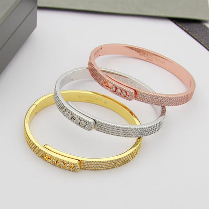 [Regalia  Jewels]Move Noa Full Pav¨¦ Diamond Bangle Bracelet
