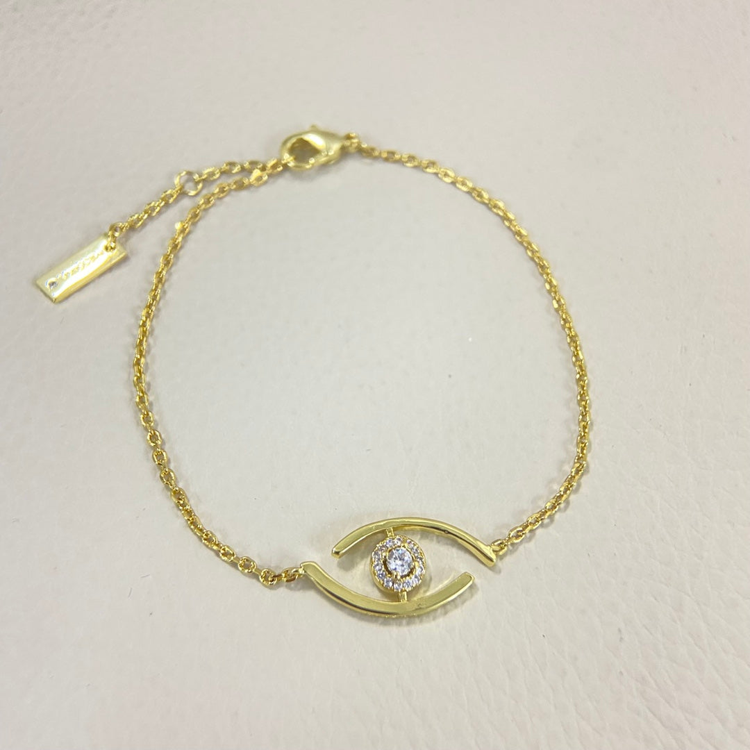 [Regalia  Jewels]Lucky Eye Pave-Set Diamond Bracelet