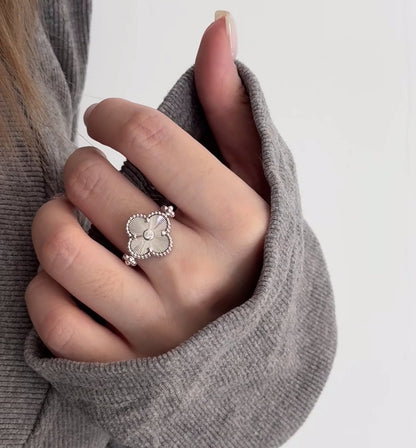 [Regalia Jewelry]CLOVER RIVERSIBLE SLIVER RING