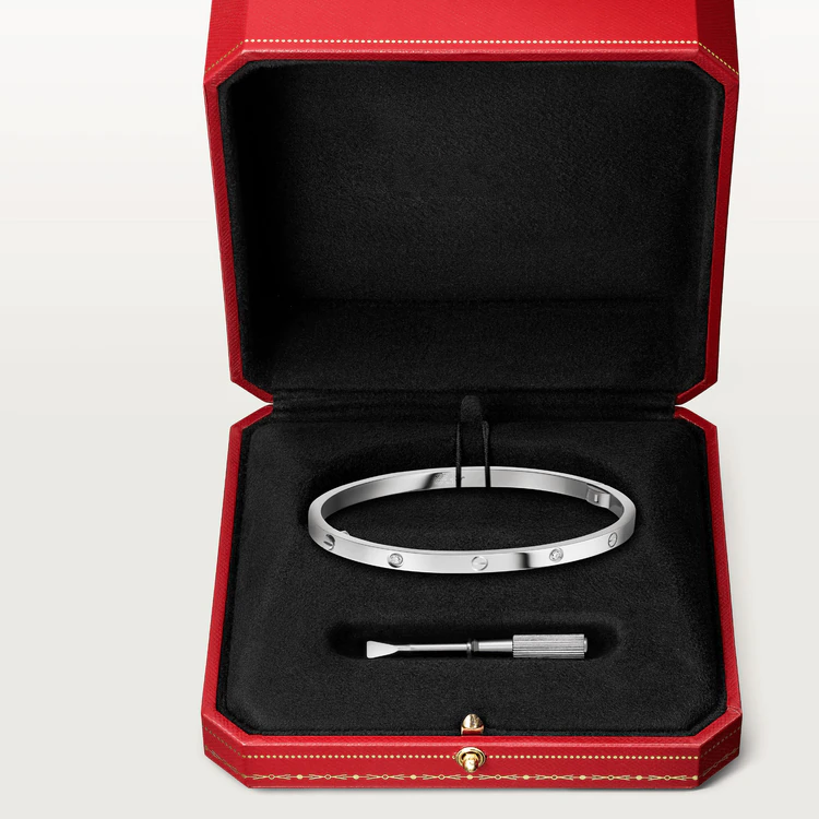 [Regalia Jewelry]LOVE BRACELET 3.65MM 6 DIAMONDS