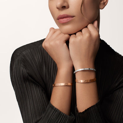[Regalia Jewelry]LOVE BRACELET 6.1MM BRUSHED