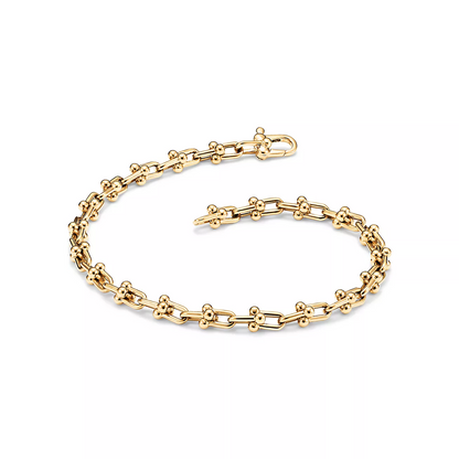 [Regalia Jewels]HARDWEAR MICRO LINK 44 MOTIF GOLD BRACELET