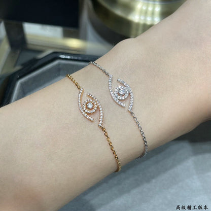 [Regalia  Jewels]Lucky Eye Pave-Set Diamond Bracelet