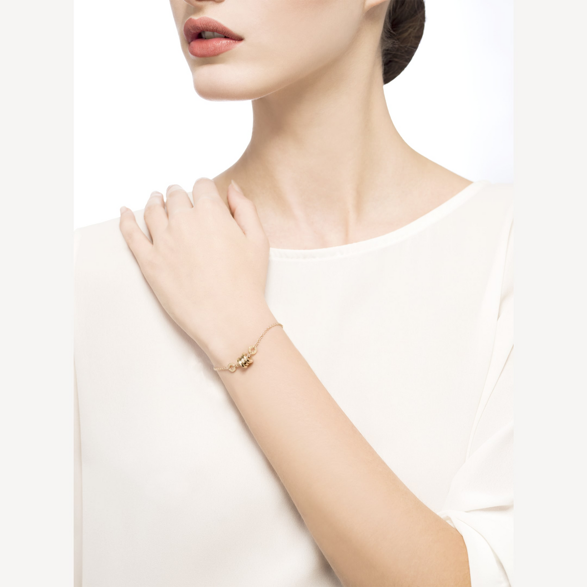 [Regalia Jewelry]ZERO 1 SOFT GOLD BRACELET