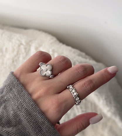 [Regalia Jewelry]CLOVER RIVERSIBLE SLIVER RING