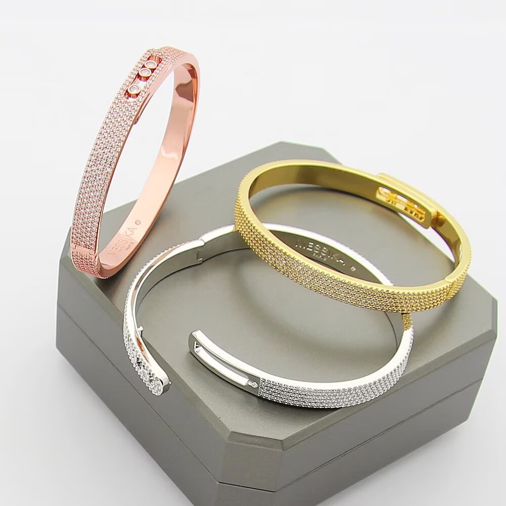[Regalia  Jewels]Move Noa Full Pav¨¦ Diamond Bangle Bracelet
