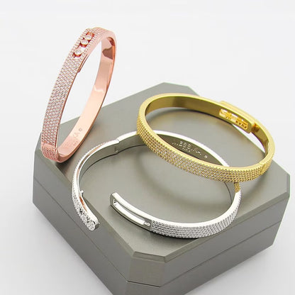 [Regalia  Jewels]Move Noa Full Pav¨¦ Diamond Bangle Bracelet