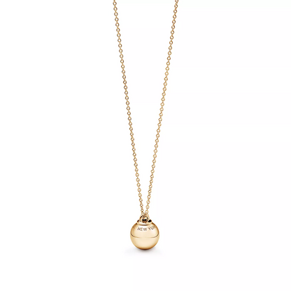 [Regalia Jewels]BALL PENDANT 12.75MM NECKLACE