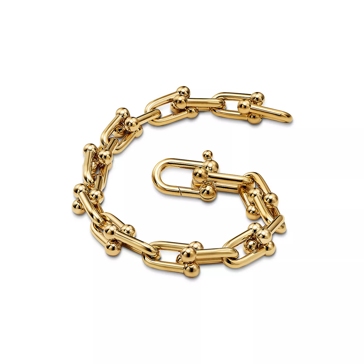 [Regalia Jewels]HARDWEAR MEDIUM LINK 20 MOTIF GOLD BRACELET