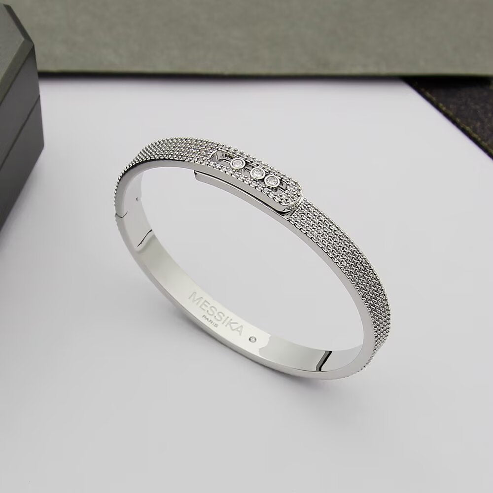 [Regalia  Jewels]Move Noa Full Pav¨¦ Diamond Bangle Bracelet