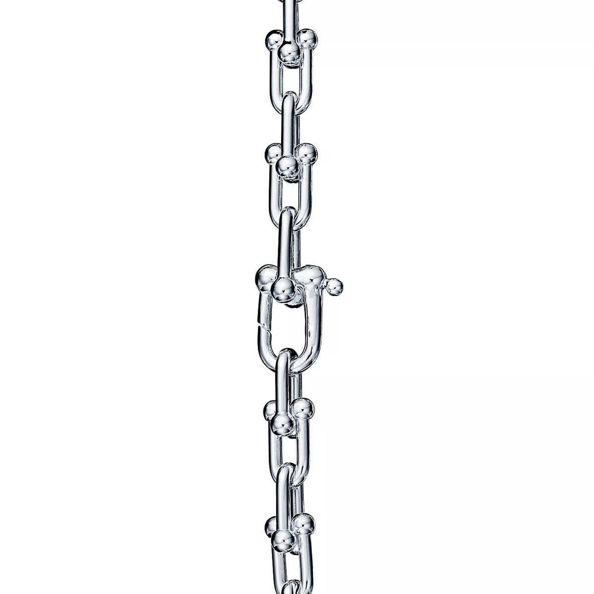 [Regalia Jewels]HARDWEAR SMALL LINK 26 MOTIF SILVER BRACELET