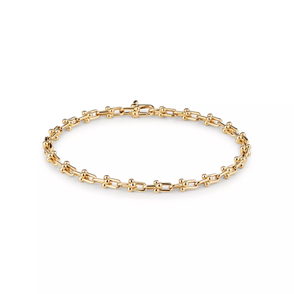 [Regalia Jewels]HARDWEAR MICRO LINK 44 MOTIF GOLD BRACELET