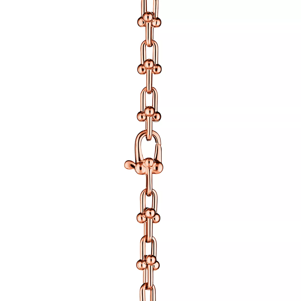 [Regalia Jewels]HARDWEAR MICRO LINK 44 MOTIF PINK GOLD BRACELET
