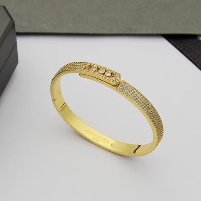 [Regalia  Jewels]Move Noa Full Pav¨¦ Diamond Bangle Bracelet