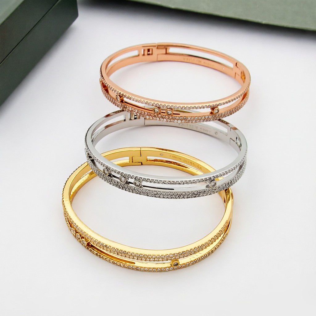 [Regalia  Jewels]Move Romane pav¨¦ bangle