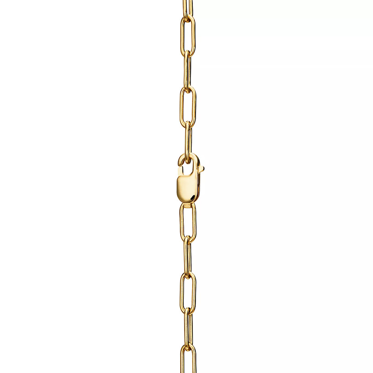 [Regalia Jewels]LOCK NECKLACE MEDIUM PENDANT GOLD PAVED DIAMONDS