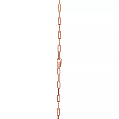 [Regalia Jewels]LOCK MEDIUM PENDANT PINK DIAMOND PINK GOLD NECKLACE