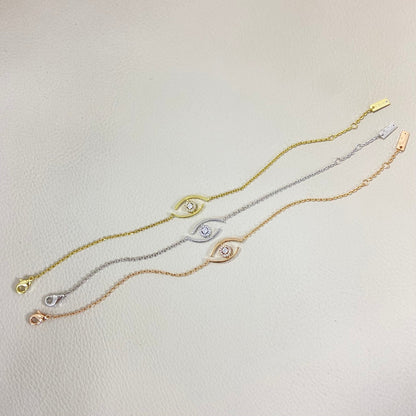 [Regalia  Jewels]Lucky Eye Pave-Set Diamond Bracelet