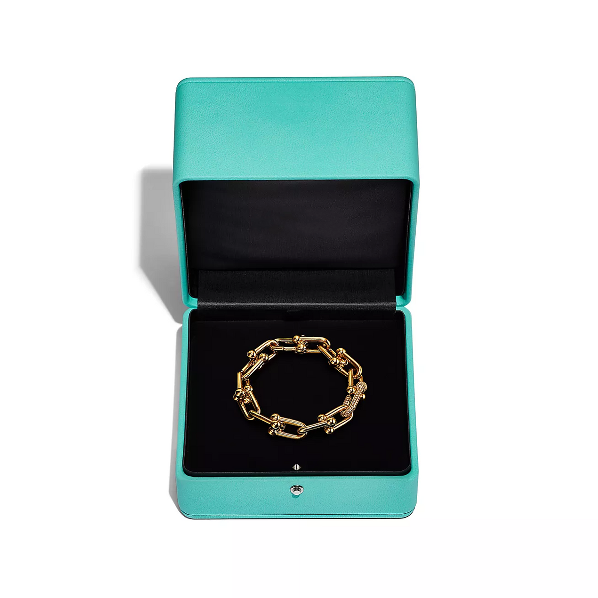 [Regalia Jewels]HARDWEAR LARGE LINK GOLD DIAMOND BRACELET