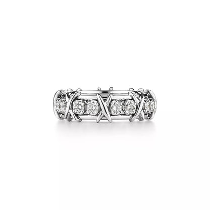 [Regalia Jewels]SIXTEEN STONE SILVER RING