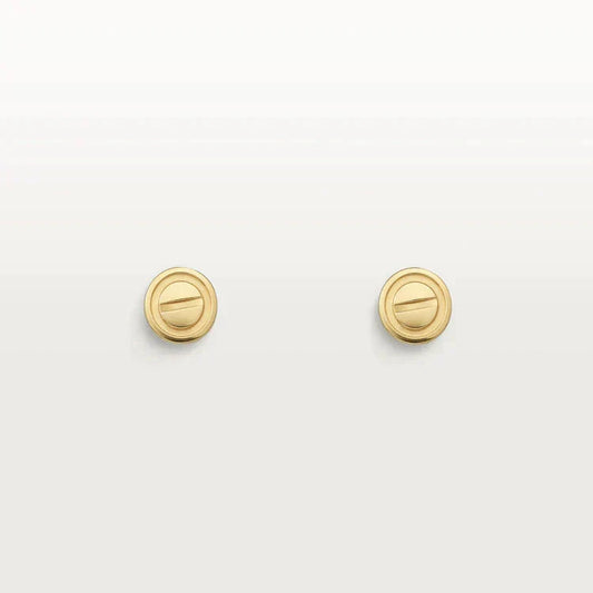 [Regalia Jewelry]LOVE EARRINGS GOLD 10MM