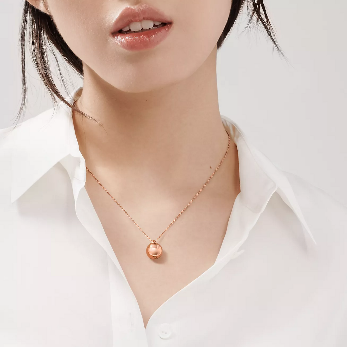 [Regalia Jewels]BALL PENDANT 12.75MM NECKLACE