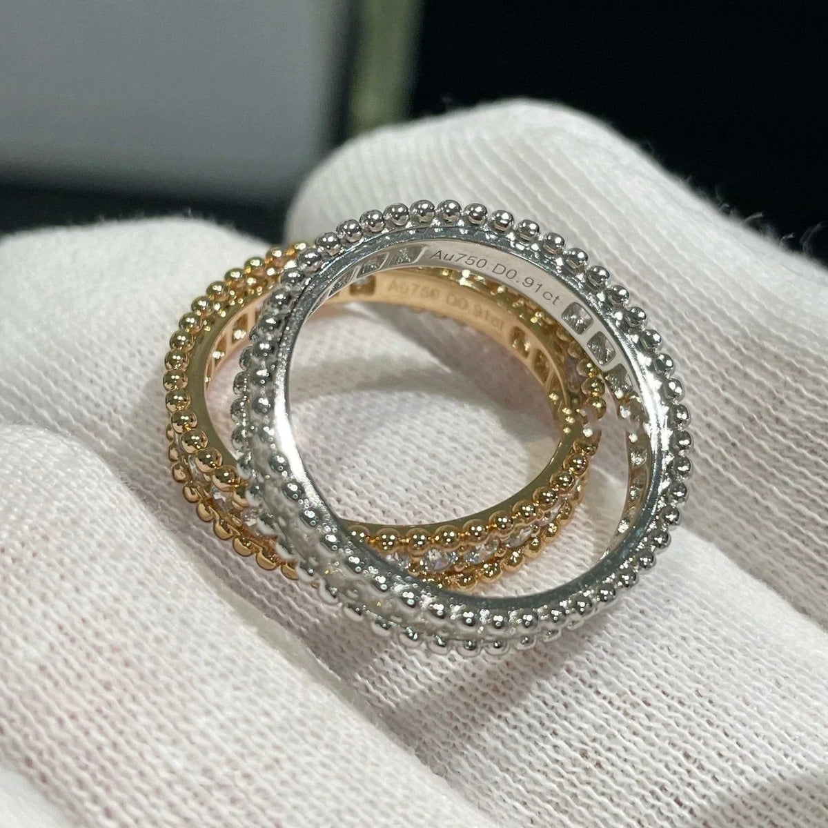 [Regalia Jewelry]PERLEE DIAMOND SILVER RING