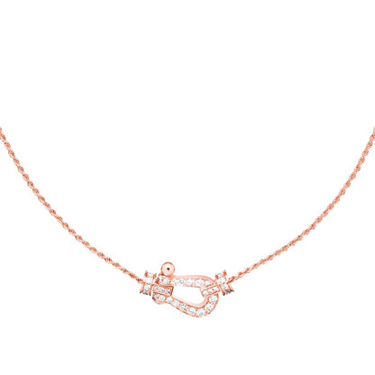 [Regalia Jewelry]FORCE 10 PINK GOLD DIAMOND NECKLACE