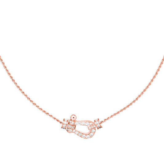 [Regalia Jewelry]FORCE 10 PINK GOLD DIAMOND NECKLACE