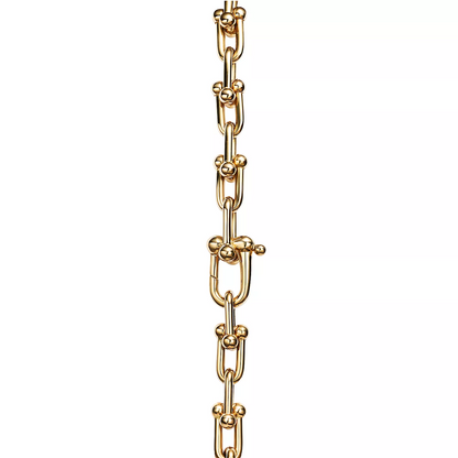 [Regalia Jewels]HARDWEAR SMALL LINK 26 MOTIF GOLD BRACELET