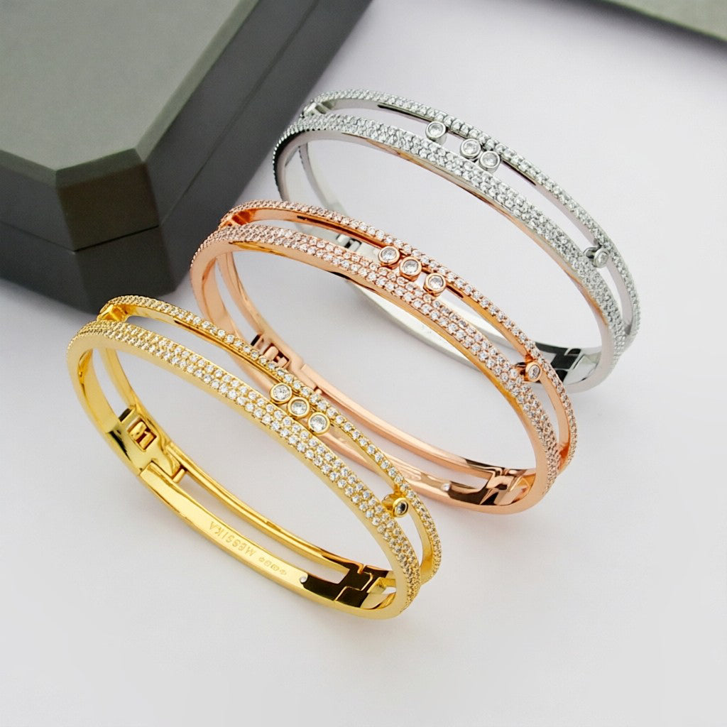 [Regalia  Jewels]Move Romane pav¨¦ bangle