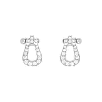[Regalia Jewelry]FORCE 10 FULL DIAMOND STUD EARRINGS MINI MODEL