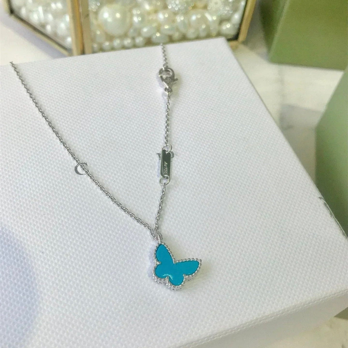[Regalia Jewelry]BUTTERFLY TURQUOISE BUTTERFLY BRACELET SILVER