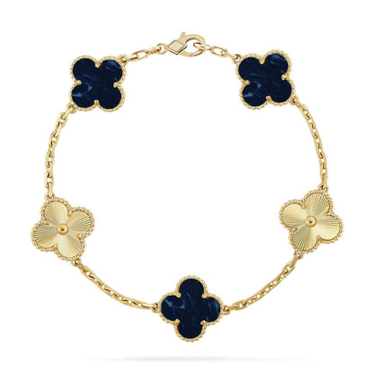 [Regalia Jewelry]CLOVER 5 MOTIF PIETERSITE BRACELET COLLECTION