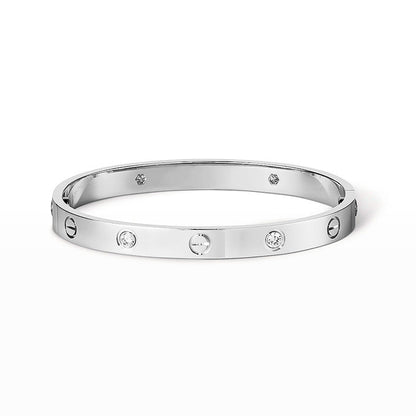 [Regalia Jewelry]LOVE BRACELET 6.1MM 4 DIAMONDS