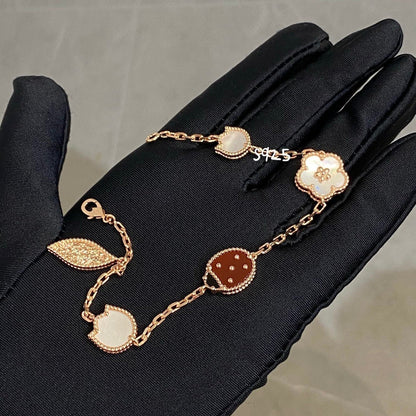 [Regalia Jewelry]LUCKY SPRING 5 MOTIF BRACELET