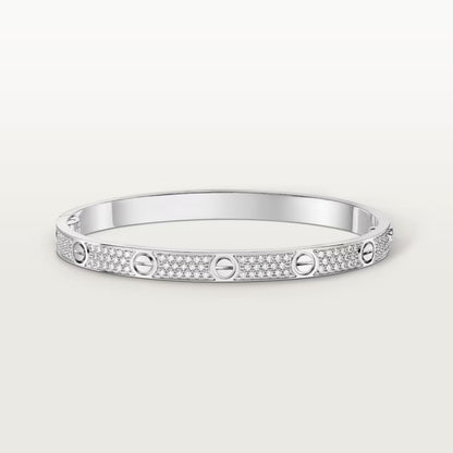 [Regalia Jewelry]LOVE BRACELET 4.8MM DIAMOND-PAVED