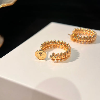 [Regalia Jewelry]CLASH SMALL HOOP EARRINGS