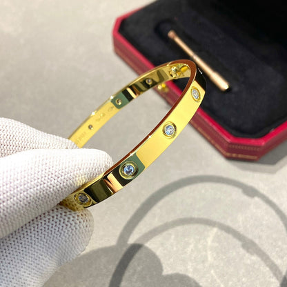 [Regalia Jewelry]LOVE BRACELET 6.1MM 10 DIAMONDS